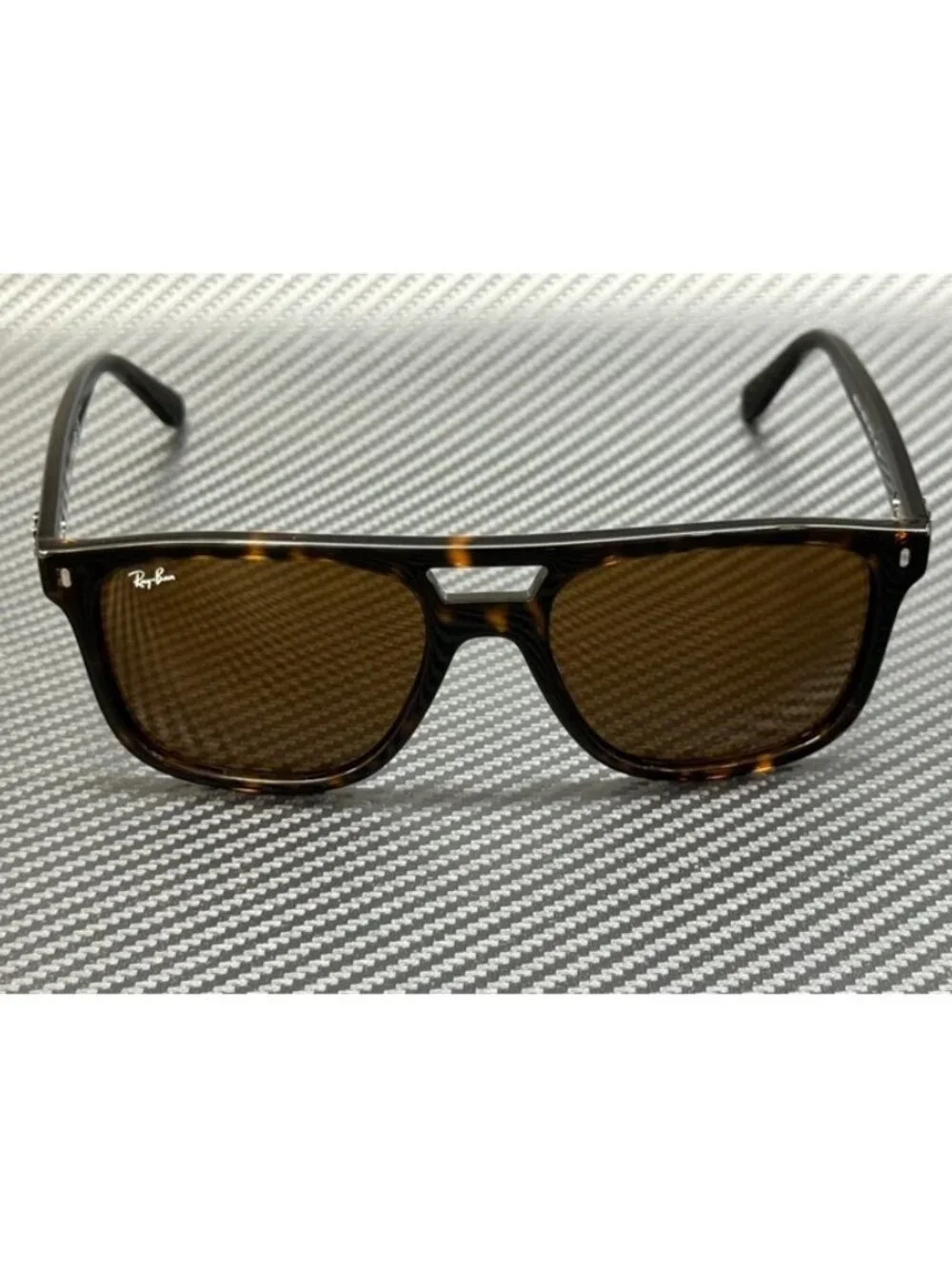 New Ray-Ban Men Havana Brown Sunglasses 58-20-150